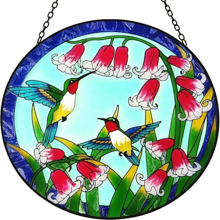 Creative Hummingbird Pendant Akryl Baggrund Vægophæng