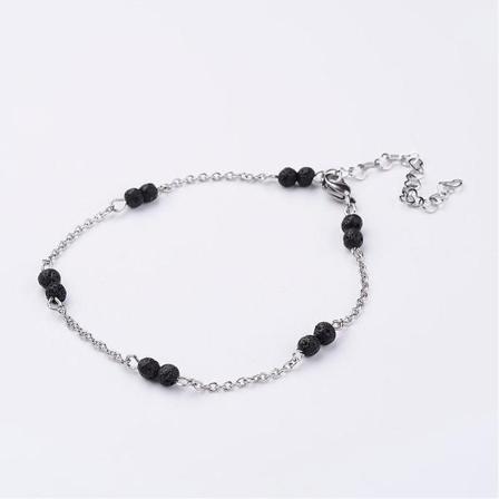 REA__REA__Vristl nk i 304 Kirurgiskt st l 235 mm. med lavastenar Black