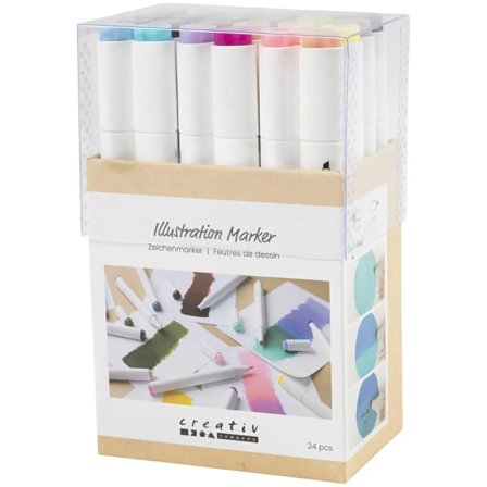 Markers 24-set
