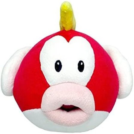 Kompatibel med Super Mario All Star Collection 1595 Cheep Gosedjur, 5", Mul