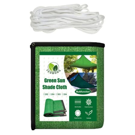 Kryptert solskjermingsnett skygge varmeisolasjonsnett skyggeklut fortykket blomst balkong gårdsplass utendørs skyggenett