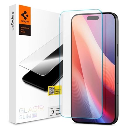 Spigen iPhone 16 Pro Glas.tR Smal Screen Protector in Tempered Glass