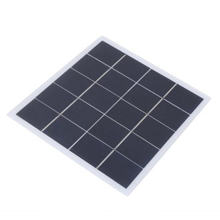 Bærbar 4W 5V Polykrystallinsk Solpanel Lamineret Plade Komponent DIY Tilbehør