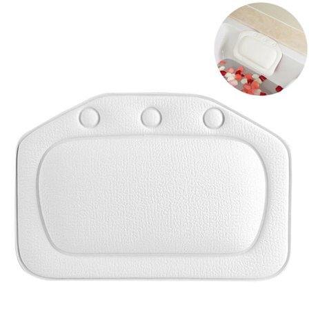 Badkuddar, mjuka skumvadderade spa-kuddar PVC badkar huvudstöd