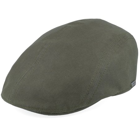 Wigéns - Ivy Modern Cap Olive Flat Cap Flatcap Green Cap - @ Hatstore