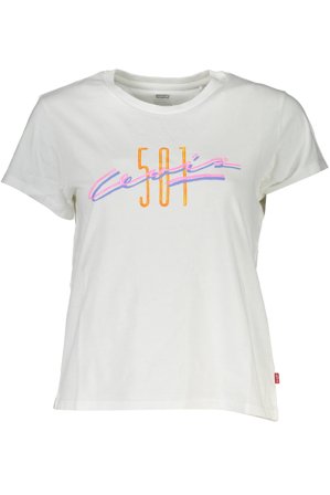 Levi's T-shirt Maniche Corte Donna Bianco