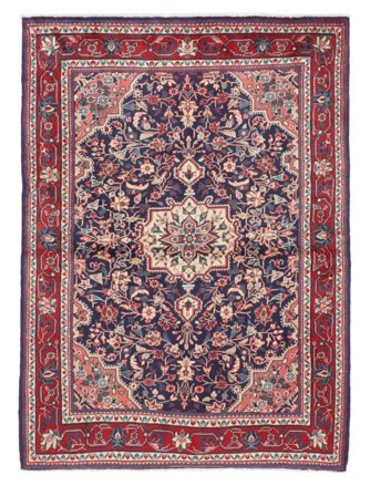 Tappeto Hamadan 120X162 Rosso Scuro/Rosso (Lana, Persia)