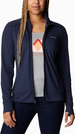Columbia Montrail Women ́s Weekend Adventure Fullzip long-sleeved sweaters Blue XL