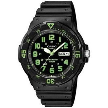 Klocka - CASIO KLOCKOR - MRW-200H-3 - Analoga - Runda - 45mm