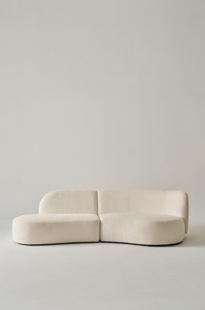 Jotex - Sofa 3-seters Sandbeige - ROSSY - Kjøp 3-seters sofaer hos Jotex