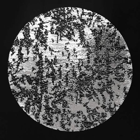 Silver Engångs Underlägg Set med 12 Folie Mesh 13 Tum Silver Runda Pressade Bordsplaceringar 12-pack Silver Servetter för Matbord