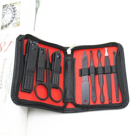 Pincett- och nagelklipparsats för män och kvinnor - Rostfritt