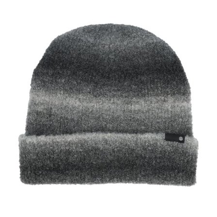 Element - Svart cuff Beanie - Mid Icon Beanie Gradient Off Black Cuff @ Hatstore