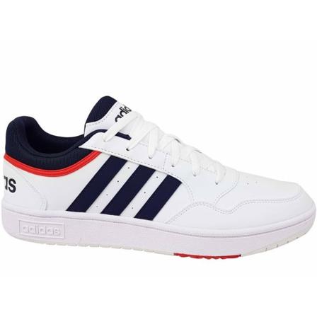 Lågskor Adidas Hoops 30 Vit,Grenade,Röda 40