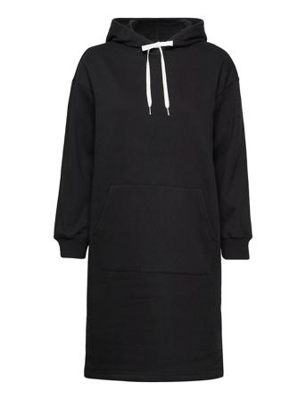 Objkaisa L/S Sweat Dress Black Object