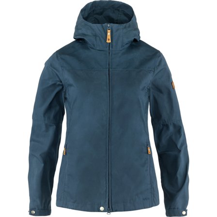Fjällräven Dam's Stina Jacket in Indigo Blue | Size: 2XS, G-1000