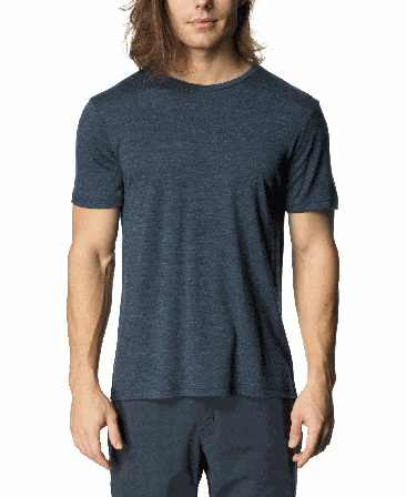 Houdini Activist Tee M's Deep Sea Blue