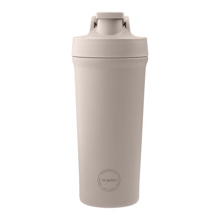 AYA&IDA Shaker Bottle 750 ml Cream Beige, Sport & Velvære, Drikkedunke & Shakers, Shakers