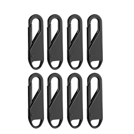 Universal Detachable Zipper Puller 4/8pcs Metal Zipper Repair Kit For Coat Bag