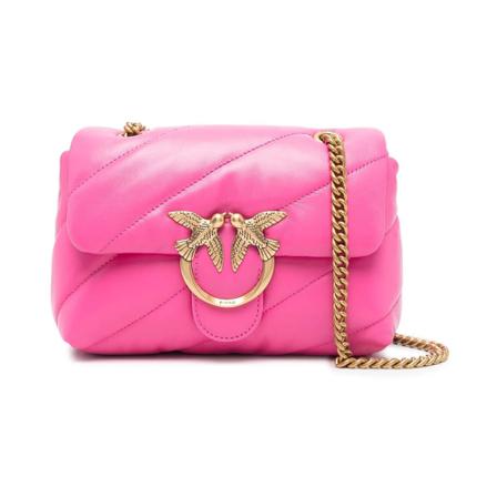 Pinko, Cross Body Bags Roze, Dames, Maat:ONE Size