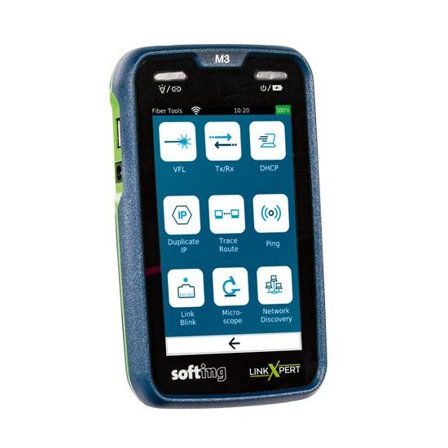 SOFTING LinkXpert M3, Kupferkabel, Glasfaserkabel und WLAN Netzwerktester, *Promo bis 15.01.2026*,