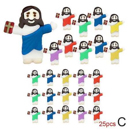 Mini-Jesus Figur Påskepynt Jesus-Leker Små Jes Figurer[D]