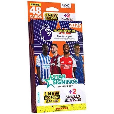 Fotbollskort - 1st Booster Set - Star Signings - Panini Adrenalyn XL Premier League 2024-25