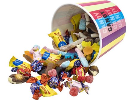 Godis färdigblandat lösgodis 800g - Lyreco - Kök och servering - Ätbart - Godis och choklad