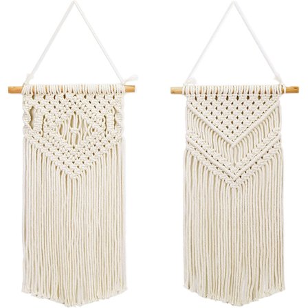 Väggbonad Bohemisk Vävd Gobeläng, 42cm (L) x 25cm (B), Set o