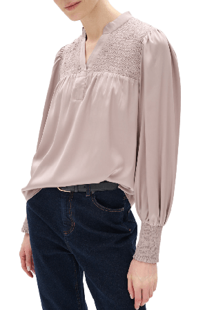 Inwear IdinaIW Smock Blouse Skjortor Dam Beige 40