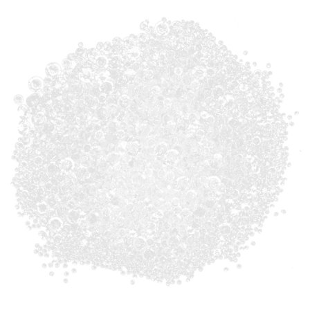 4000 stk. akryl-rhinsten, ikke-giftige, lugtfri, hvide, blandede 3/6/10 mm til DIY-smykkedekorationer, kunst og håndværk