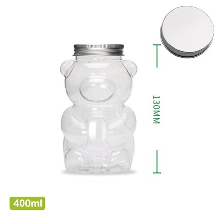 Engångsdrinkflaskor e Bear Plastkopp Juice Beverage Stor