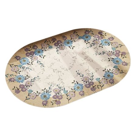 Kjøkken og spisestue baderomsmatte teppe for bad diatoméjord baderomsmatte teppe gummi sklisikker superabsorberende hurtig tørkende baderomsmatte 