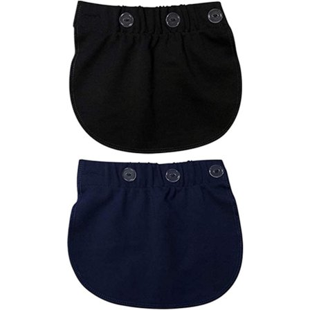 Justerbar elastisk taljeforlænger til graviditetsbukser