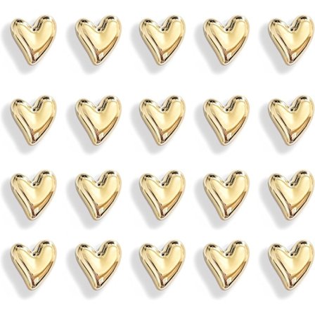 20 STK. Guldkøleskabsmagneter Kærlighedshjertemagneter til køleskab Søde dekorative magnetiske klistermærker Lille hjemmekøkken magnetsæt Dejlig 