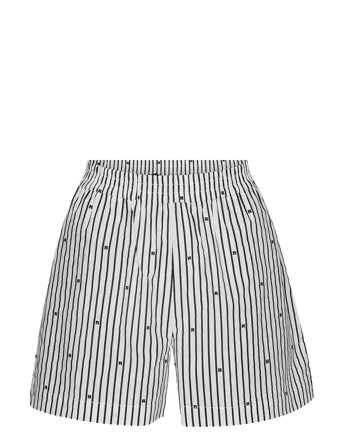 ROTATE Birger Christensen Poplin Shorts - Black - 34