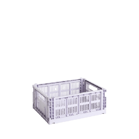 HAY Colour Crate Medium Förvaring Lila M