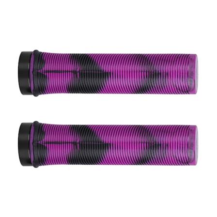 DeathGrip sykkel Death Grip enkle å installere grep med mykt gummimateriale Black purple