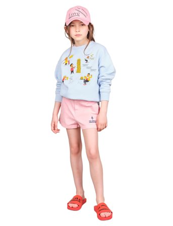 THE ANIMALS OBSERVATORY Bear Kid Sweatshirt Soft Blue - Blue - 3 Y