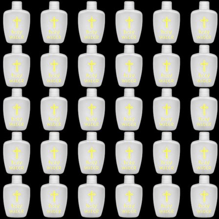 25 st 60 ml heligt vatten flaskor Plast heligt vatten behållare helig