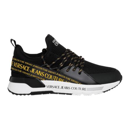 Versace Jeans Couture Dynamic Sneakers , Zwart , Dames , Maat: 38 EU