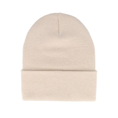 Beechfield - Beige cuff Beanie - Almond Original Deep Cuff @ Hatstore