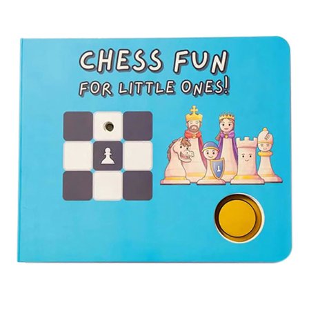 Interaktiivinen shakkikirja lapsille - Hauskoja strategiapeljä aloittelijoille, pojille ja tytöille. Opi pelaamaan shakkia