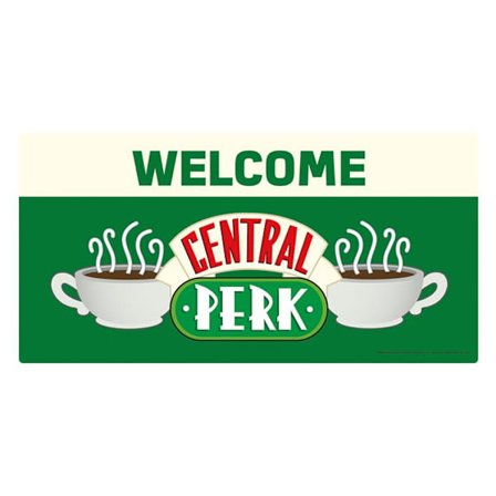 Friends (Welcome to Central Perk) Metal Sign.