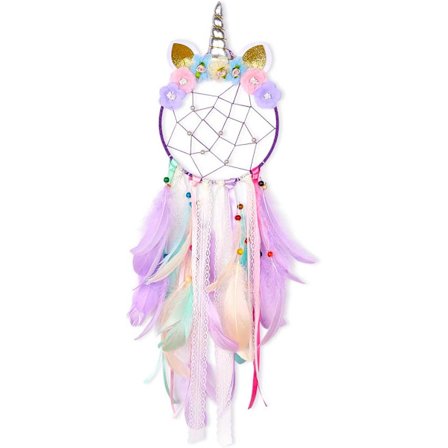 Enhörning Drömfångare Barn Unicorn Dream Catcher Giant Hantverk Dream C