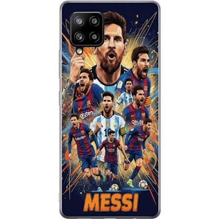 Yhteensopiva Puhelinkuori Samsung Samsung Galaxy A42 5G Lionel Messi juliste Barcelona Argentiina jalkapallo legenda numero 10 MM GET jalkapalloilija