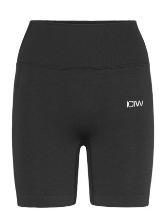 ICANIWILL Soft Seamless Shorts W - Black - XS