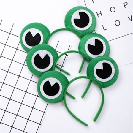 Tredelt sett med barns seks en dag små froskeører dans