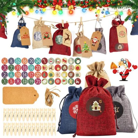 Tal-klistermærker Trækpose Fest Vægstemning Dekorationspose