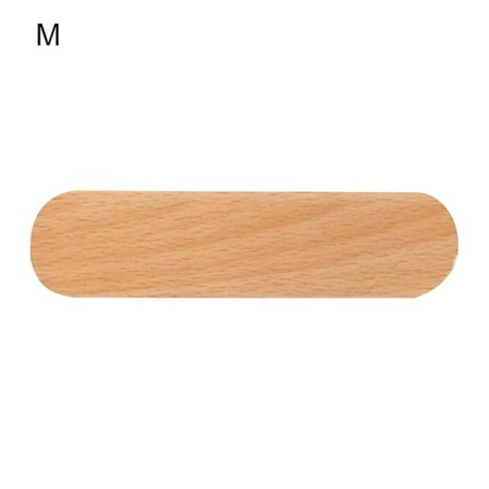 Nøkkelholder med sterk magnet, naturlig bøk, veggdekorasjon, nøkkelorganisator for hjemmet